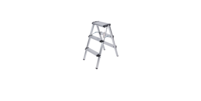SCARA DUBLA DIN ALUMINIU ETS / N[TREPTE]: 2; H[CM]: 48; HT[CM]: 48